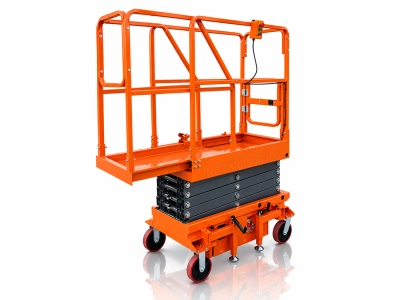 Ножична підйомна платформа напівелектрична Staxx SJY-0.3-4.8