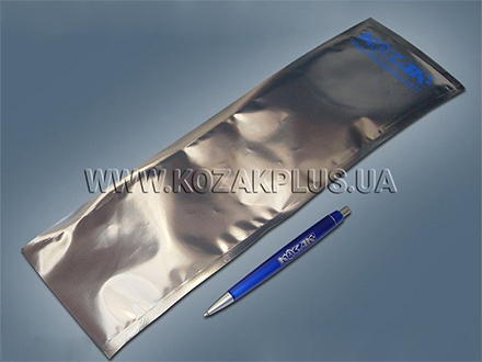 Вакуумний пакет металізований 120 х 400 мм (срібло)